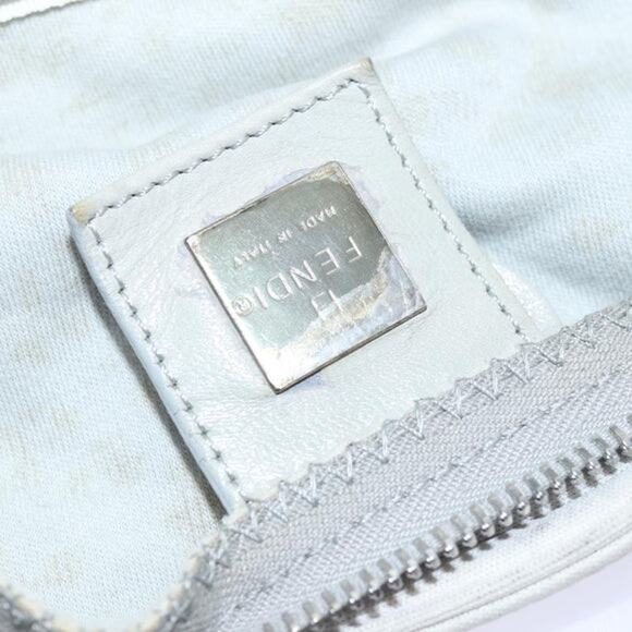 FENDI Shoulder Bag Cotton Gray - Picture 15 of 16